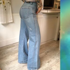 Vintage 90s does 70s Bell Bottom Jeans